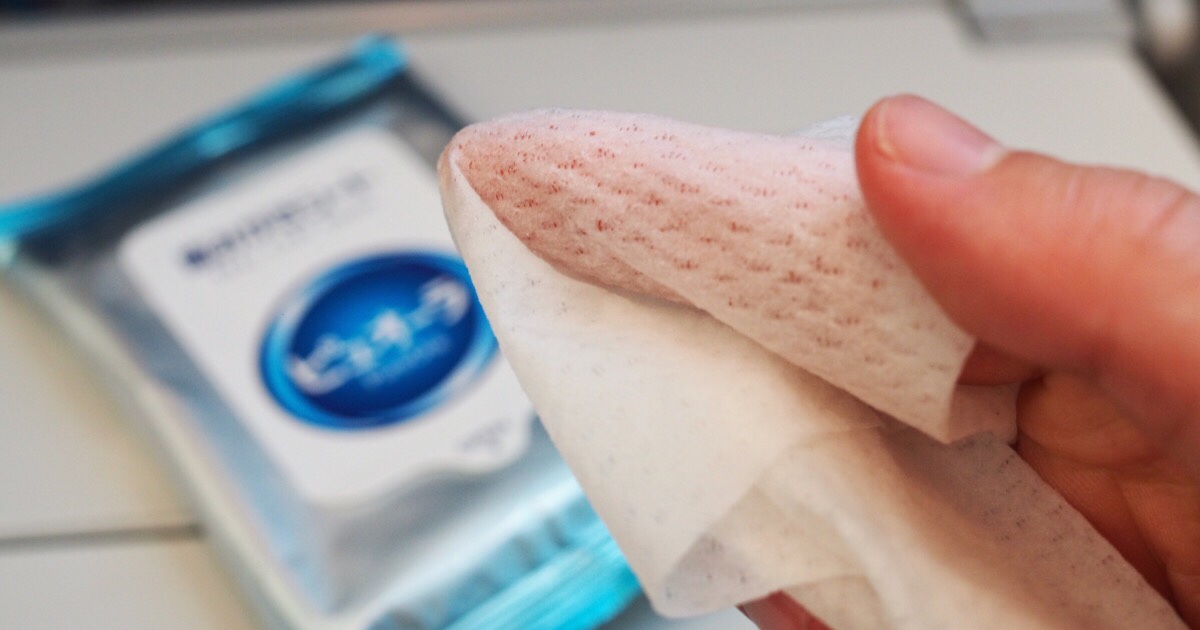 ロングフライトで機内食を食べた後は「ピュオーラ 歯みがきシート」がおすすめのアイキャッチ画像